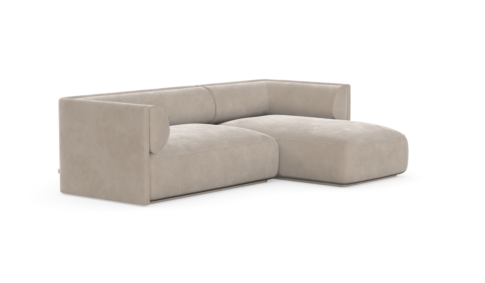 MOOD kampinė sofa, TRUFFLE spalva