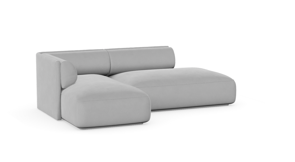 MOOD KAMPINĖ SOFA, WOOLY LIGHT GREY spalva