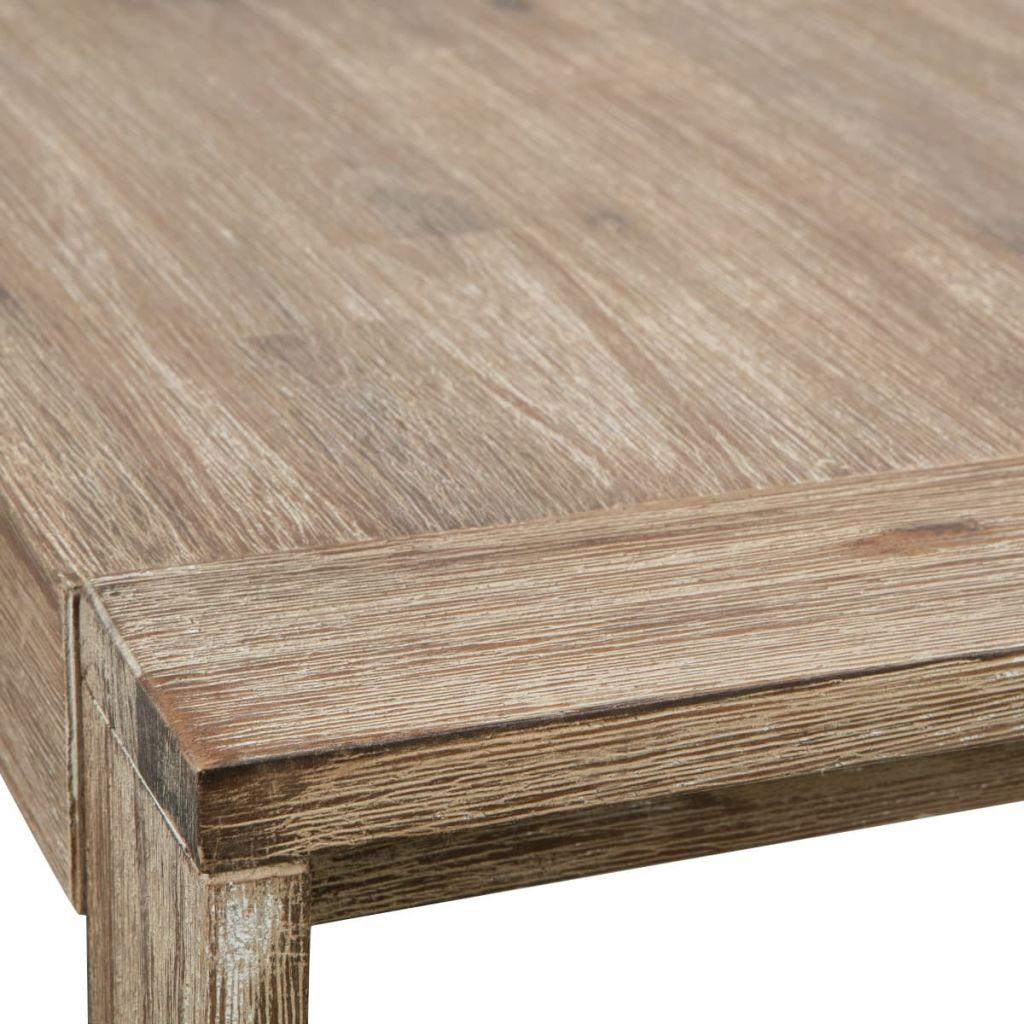 Kavos staliukas, poliruota akacijos mediena, 110x60x40 cm