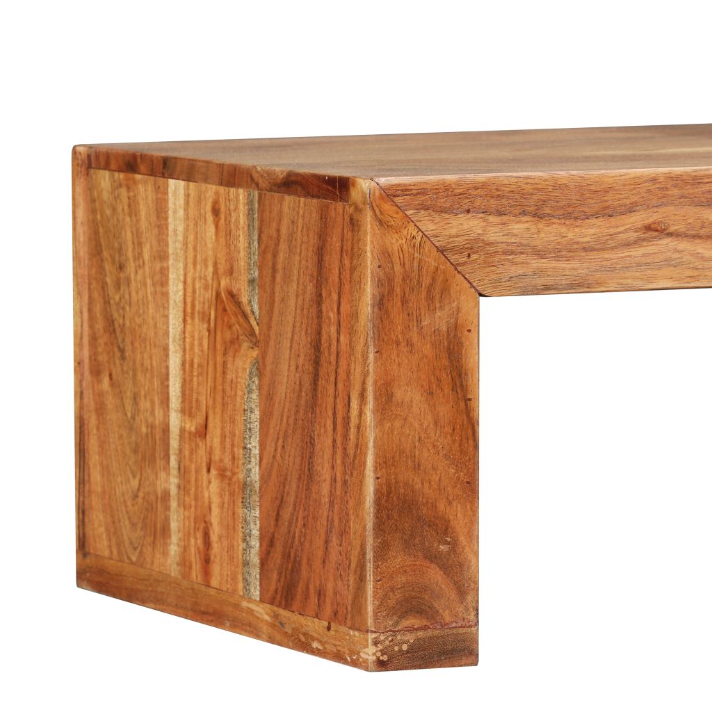TV staliukas, masyvi akacijos mediena