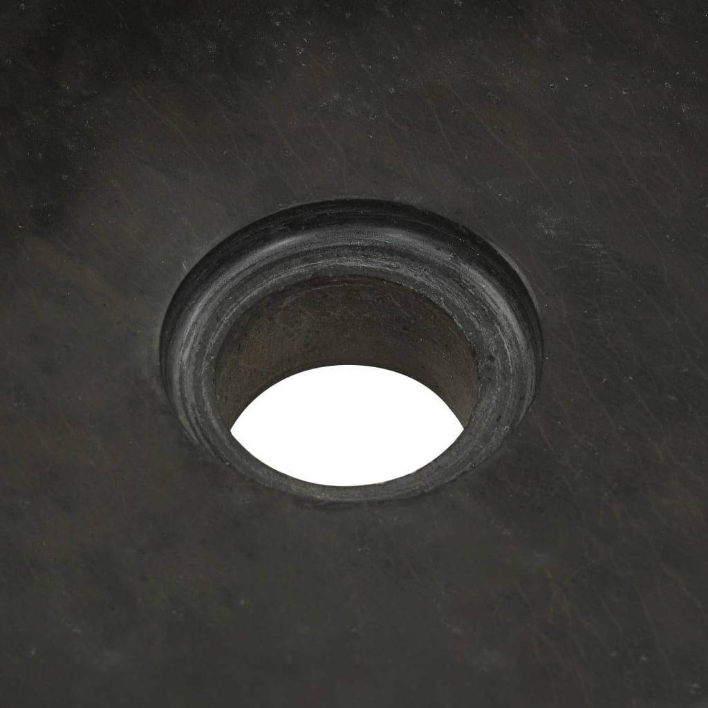 Kriauklė, juoda, 30x30x15cm, akmuo