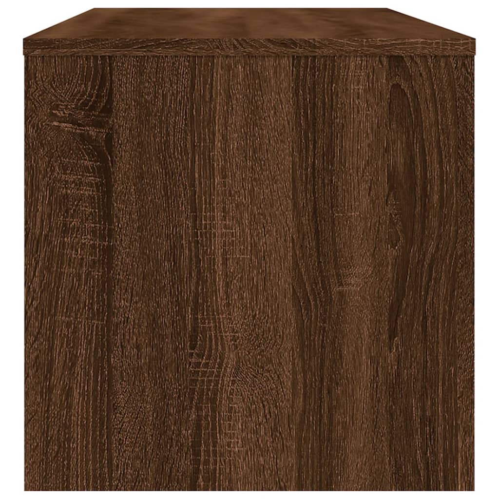 Televizoriaus spintelė, ruda ąžuolo, 100x40x40cm, mediena